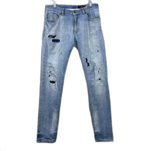 Dolce & Gabbana Light Blue Distressed Jeans